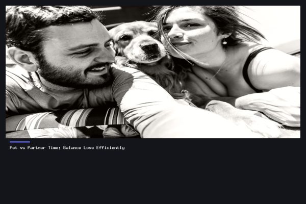 Pet vs Partner Time: Balance Love Efficiently
