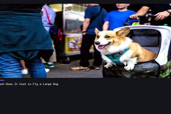 How Much Does It Cost to Fly a Large Dog