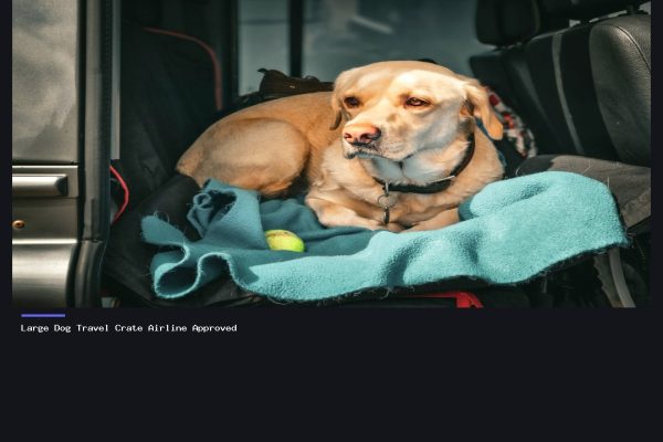 Large Dog Travel Crate Airline Approved